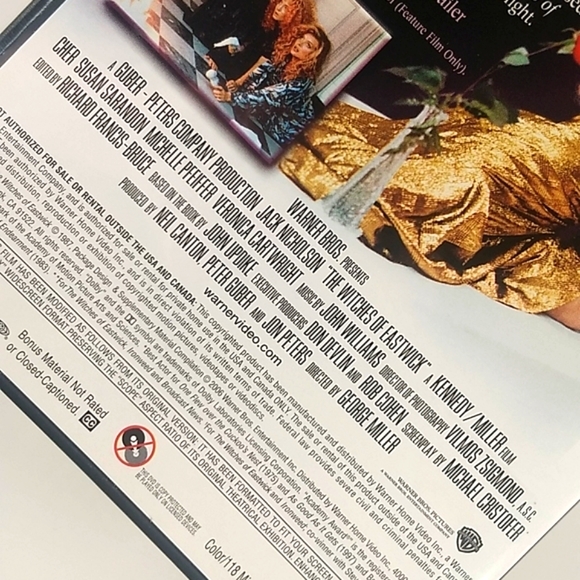 The Witches of Eastwick DVD - Picture 6 of 12